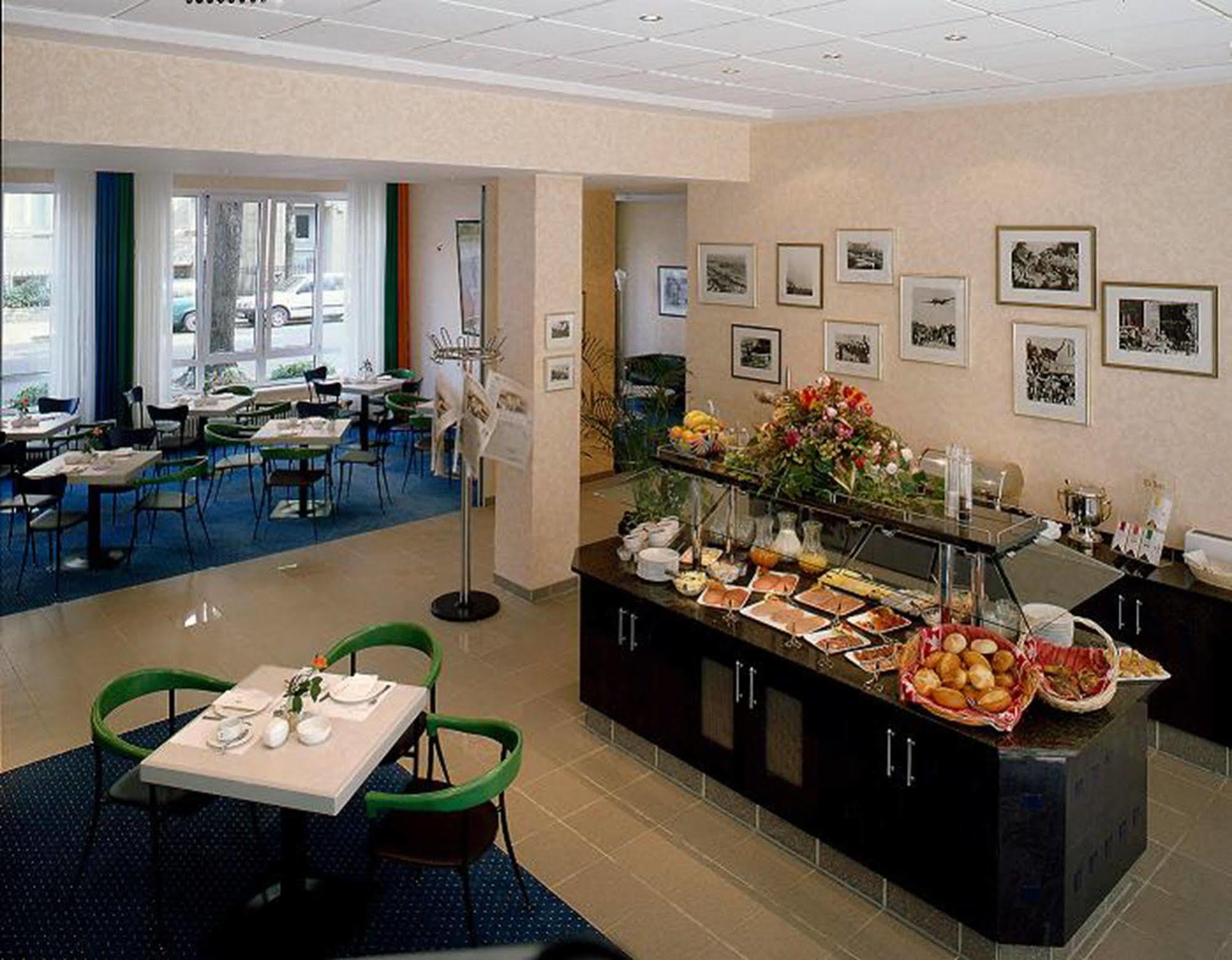 Hotel Alt Tempelhof Berlín Restaurace fotografie